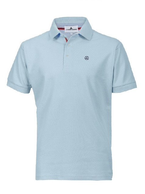 JL MEN CLASSIC PIQUE POLO LIGHT BLUE | Basketball-point.at