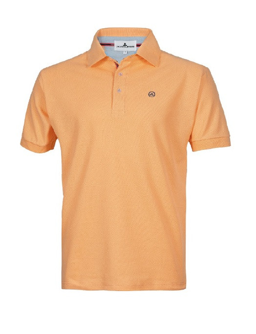 JL MEN CLASSIC PIQUE POLO LIGHT ORANGE | Basketball-point.at